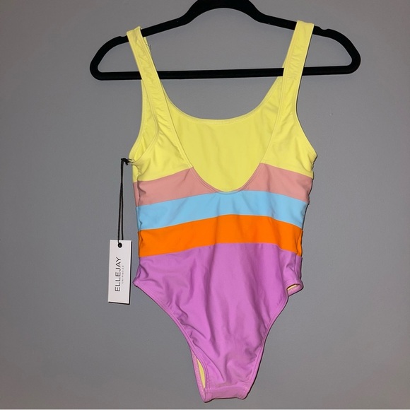 Ellejay Randall NWT Vibrant Multicolor Swimsuit Small - Picture 2 of 5